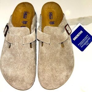 BIRKENSTOCK BOSTON - TAUPE - SIZE 36 (5) - BRAND NEW WITHOUT BOX!